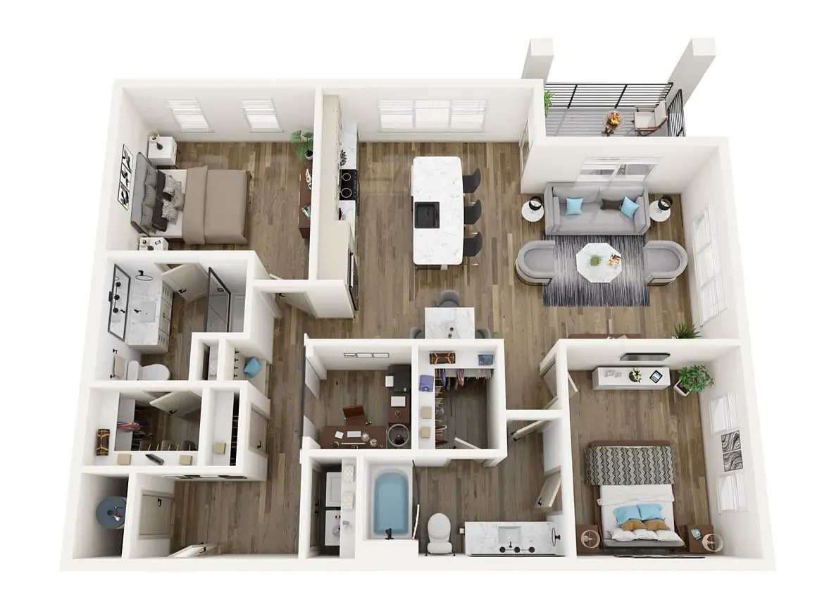 Floor plan B4