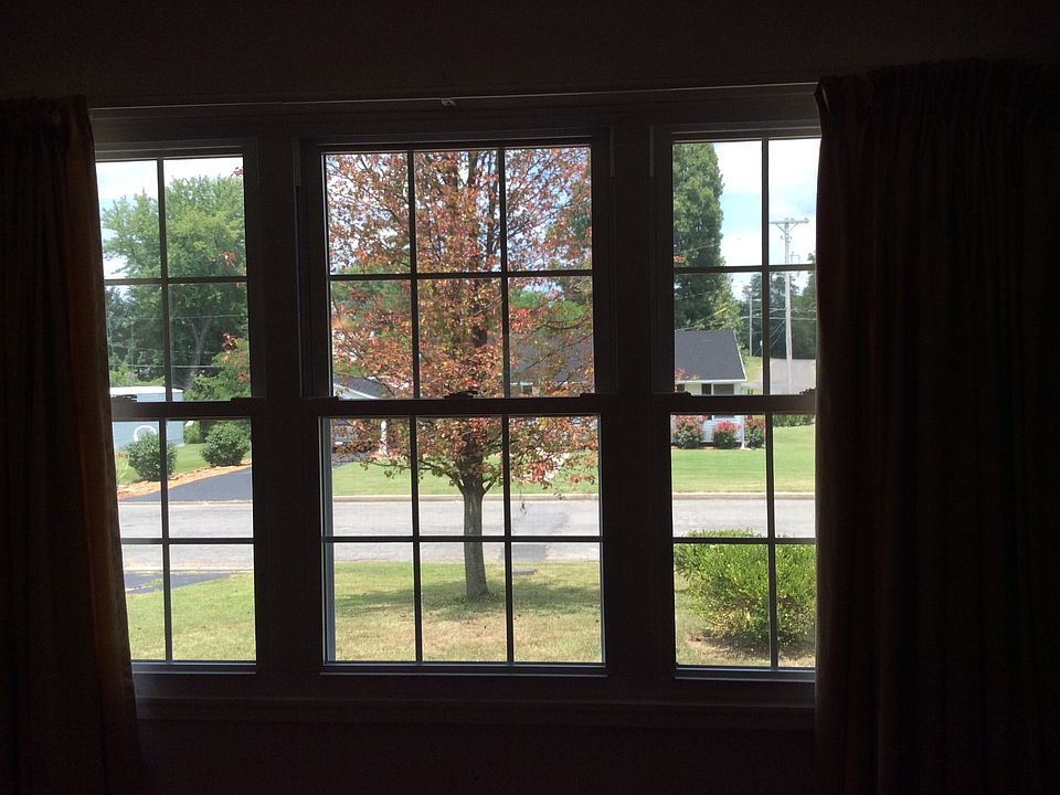 Looking out the front window