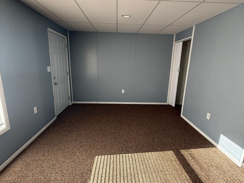 Living Room, along with one of the closets