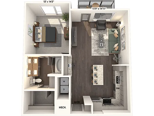 Floor plan A7-857-G