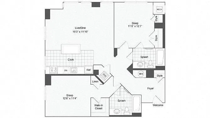 Floor plan Cincinnati 2