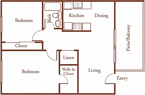 Floor plan The Oak