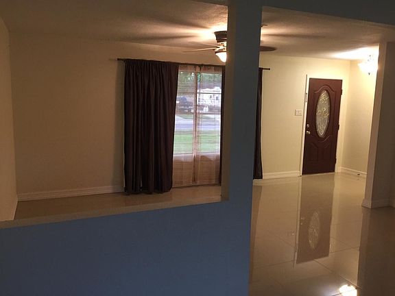 Living room and front door