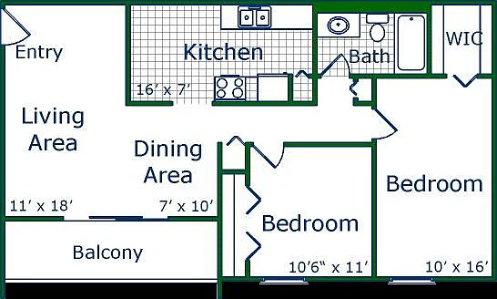 Floor plan Sea Watch