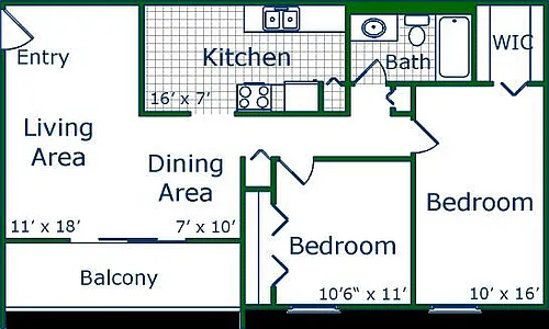 Floor plan Sea Watch