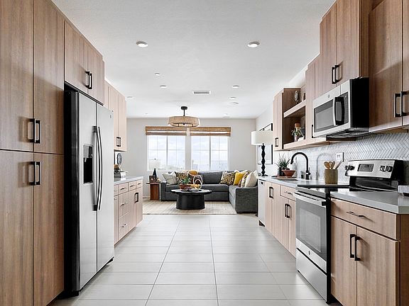 Plan 3 Model Home Kitchen