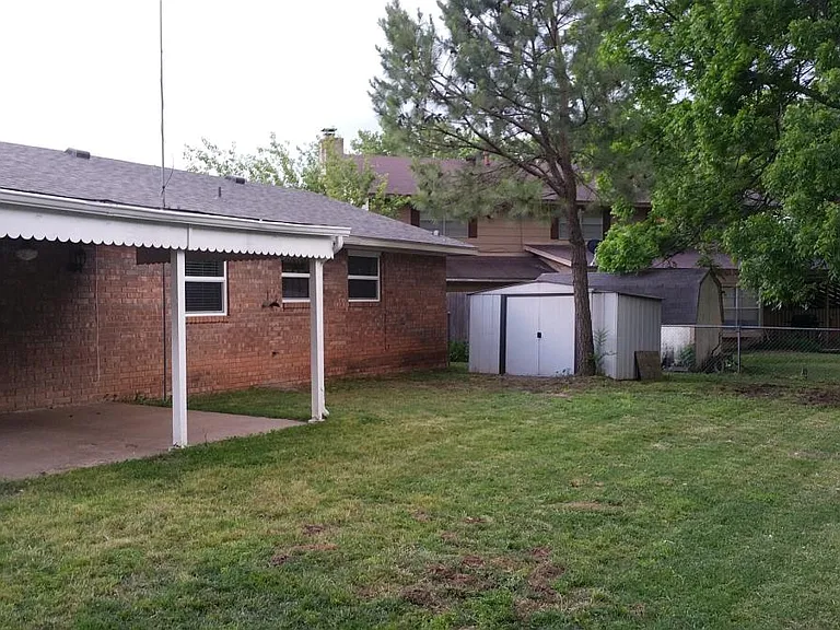 Patio and Shed
