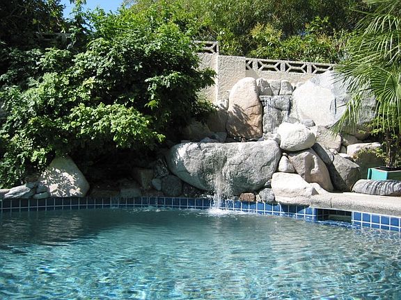 Backyard Pool/Waterfall