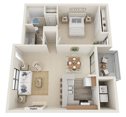 Floor plan Silver Sage