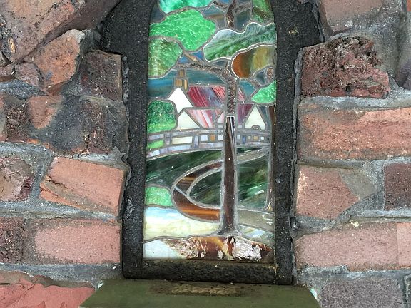 Stained Glass Porch Light