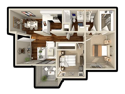 Floor plan B2