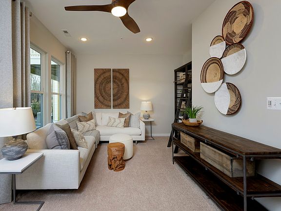 First Floor Game Room is Perfect for Entertaining or a Home Office