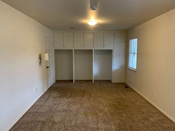 Master bedroom with tons of storage