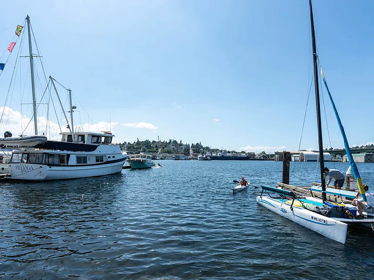 Minutes away from the Salmon Bay waterfront.