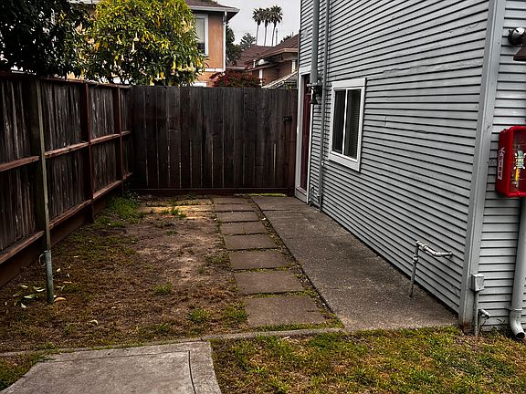 Private outdoor patio