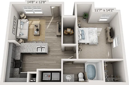 Floor plan A1