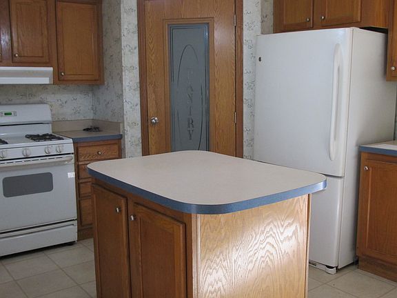 Kitchen shows Pantry Door