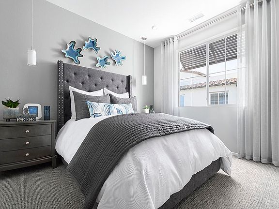 Plan 6 Model Home Bedroom 2