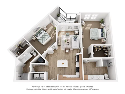 Floor plan The Anhinga