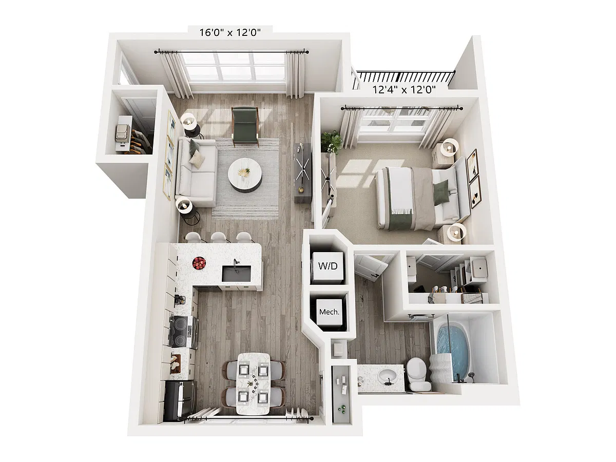 Floor plan A3b
