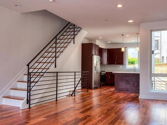 Spacious, open-concept living and dining area