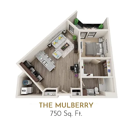 Floor plan The Mulberry