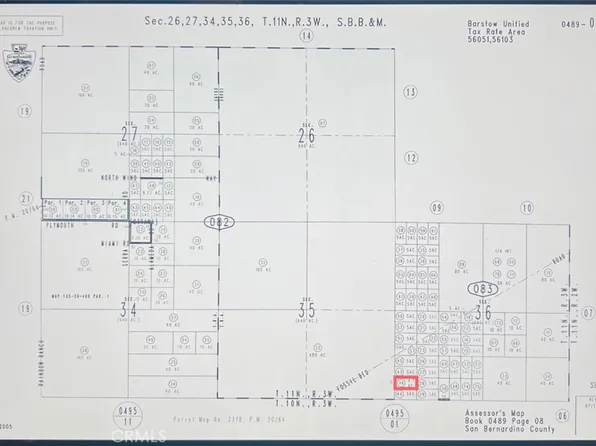 0 Burnt Tree Rd, Hinkley, CA 92347