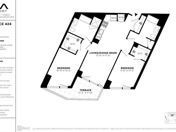 2nd image of 625 W 57th St APT 424