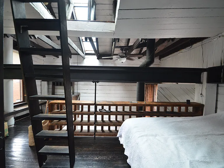Master bedroom, open to below