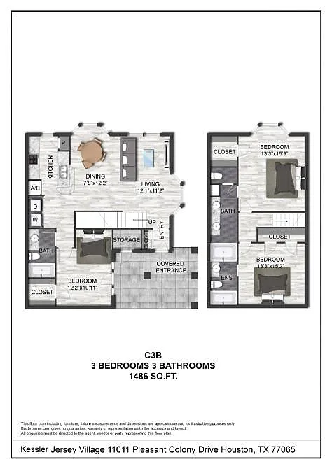 Floor plan C3B