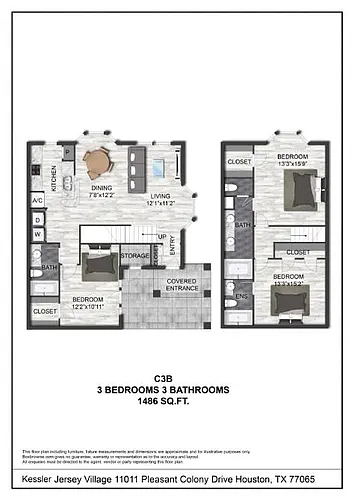 Floor plan C3B