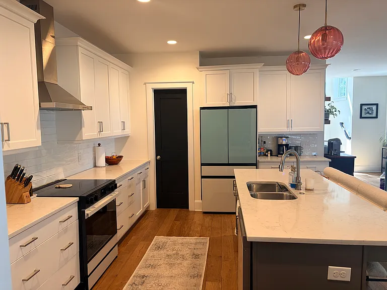 Large kitchen with all new appliances