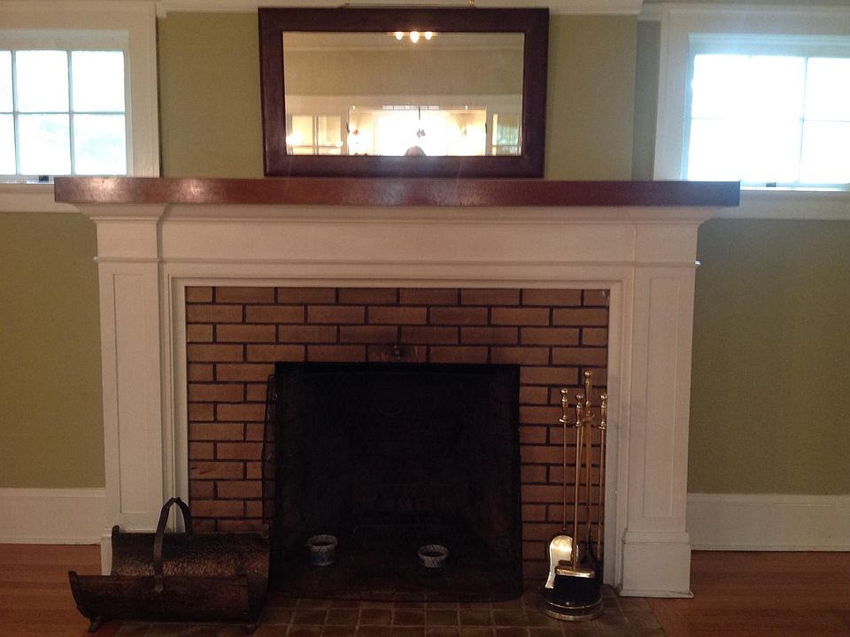 Beautiful large fireplace