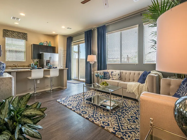 Living Room & Dining Area (2 Bedroom)