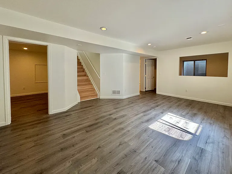 Basement living area