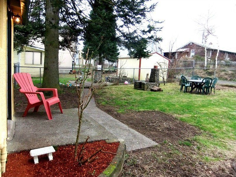 Amazing Level Yard, Fully Fenced with a Double Gate and Alley Access. Patio & Sidewalks, River Rock-