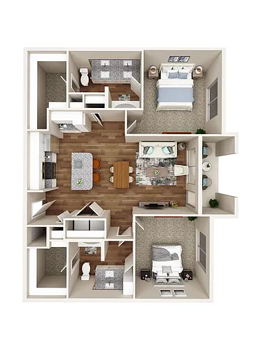Floor plan B3