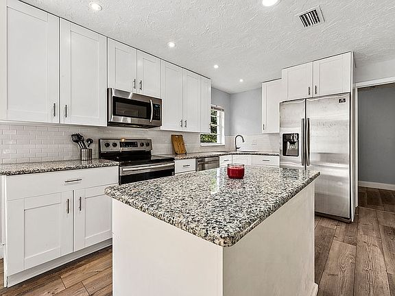 Kitchen with new appliances