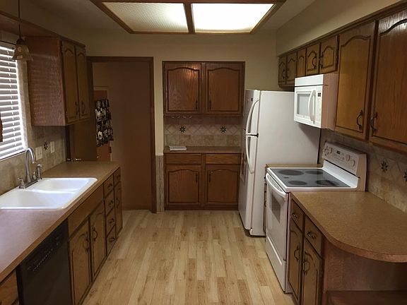 Roomy kitchen with tons of cabinet and counter space!