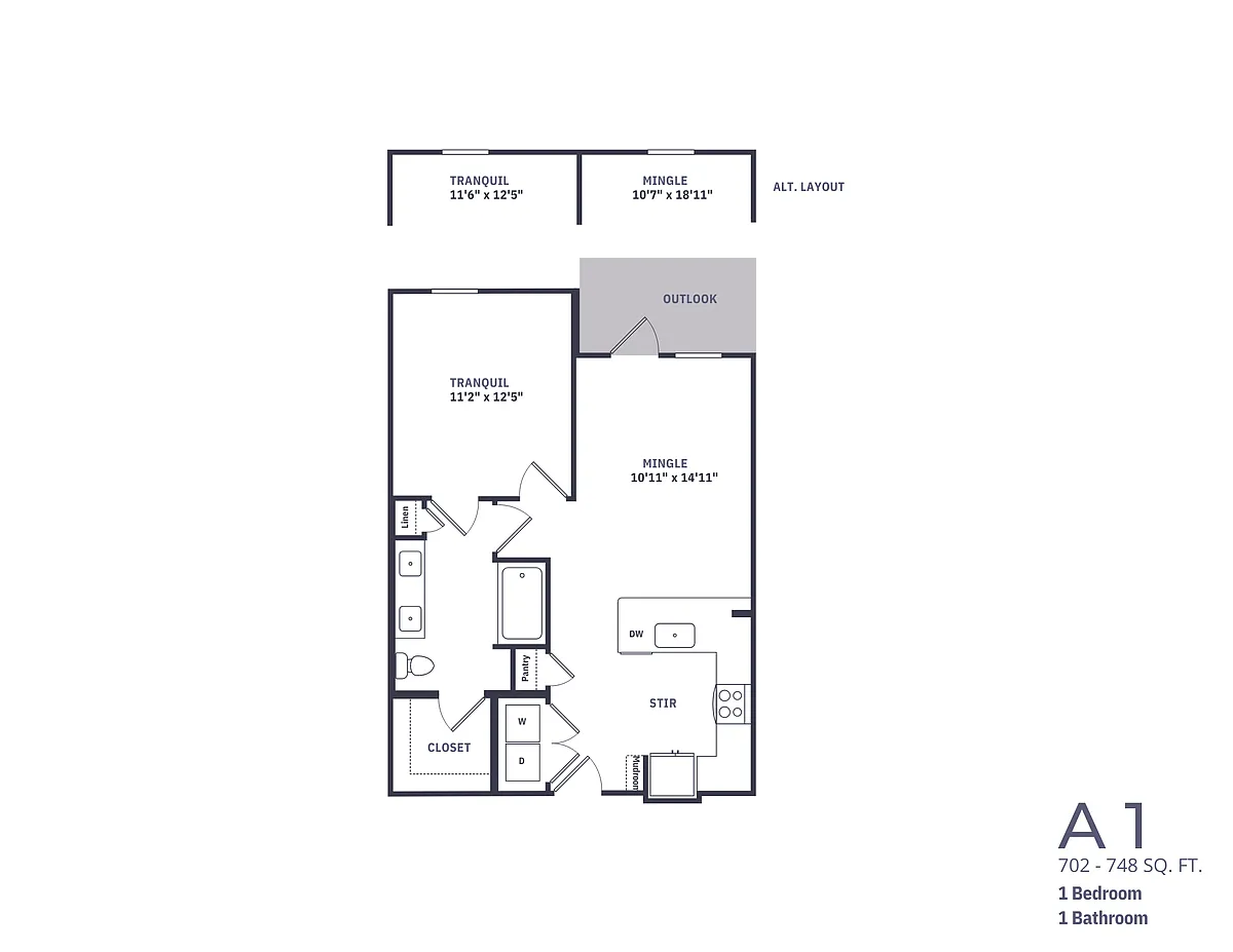 Floor plan A1
