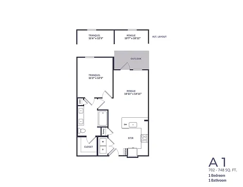 Floor plan A1