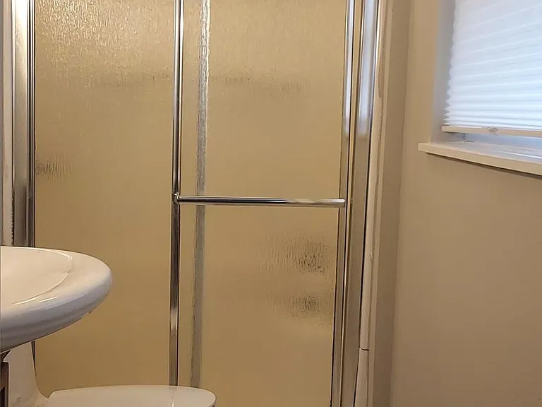 Master bath with new tile.