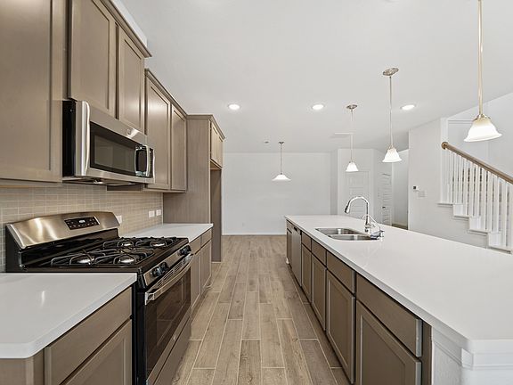 Abundant cabinet and counterspace