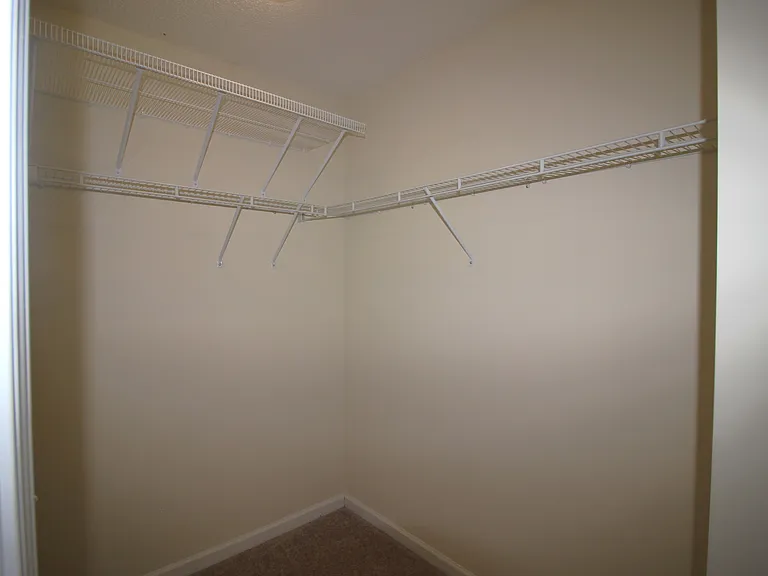 Master bedroom walk-in closet