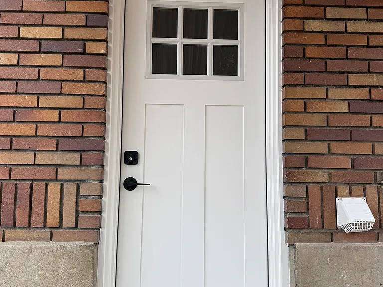 Separate entrance