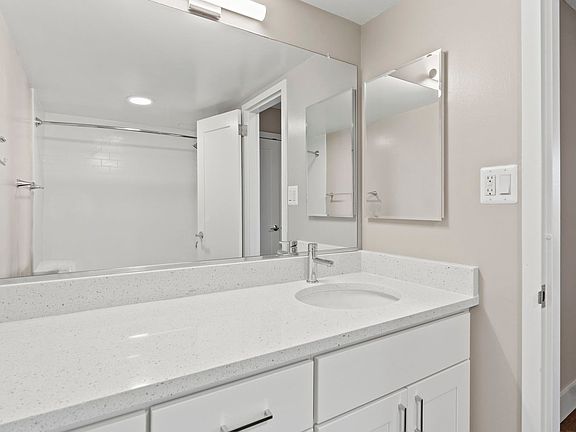 Select homes have upgraded baths