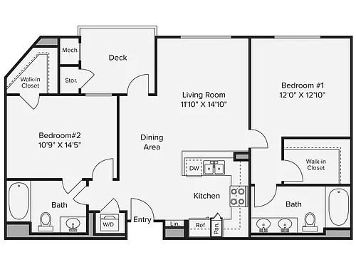 Floor plan B9