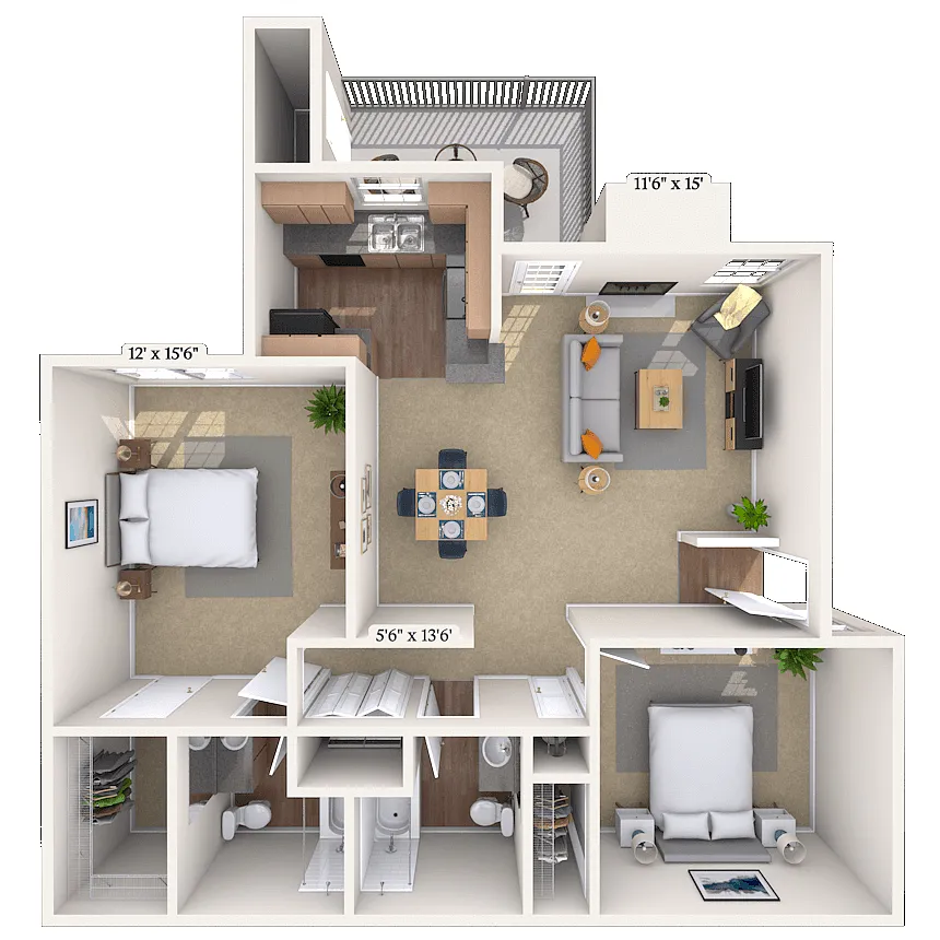 Floor plan Davis