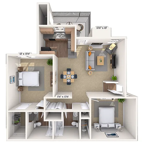 Floor plan Davis
