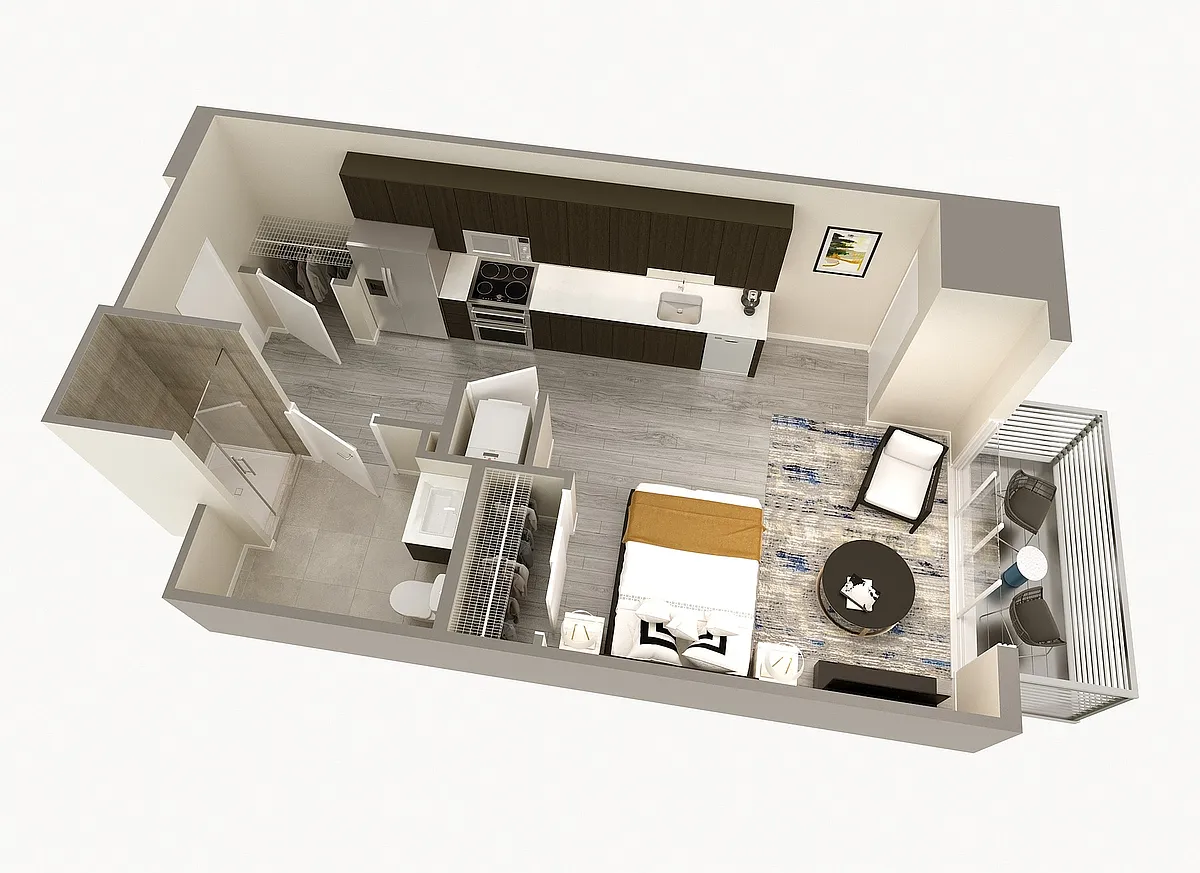 Floor plan Pewter